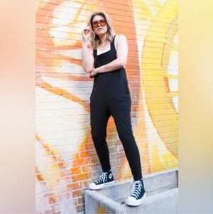 Smash + Tess Black The Romperall Black Jumpsuit S